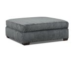 1300-07 Charcoal Cocktail Ottoman