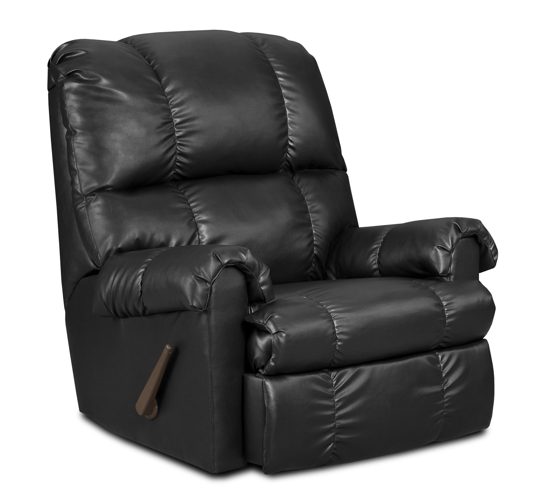 100-06 Cowgirl Black Recliner - Click Image to Close